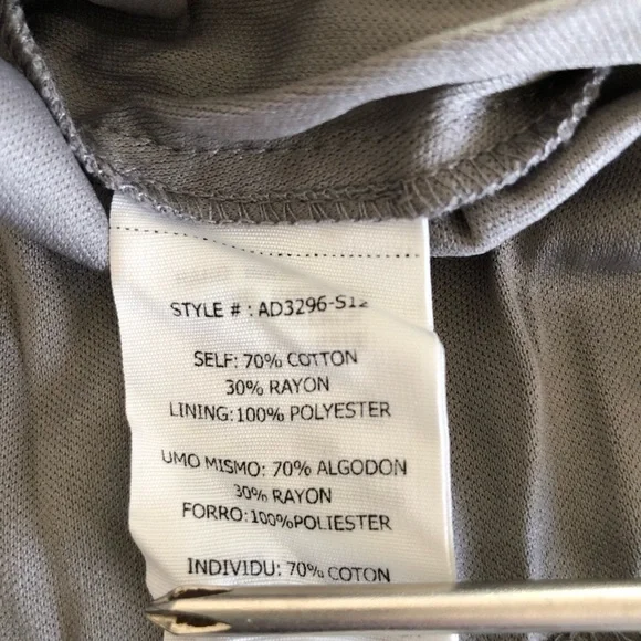 Anthropologie A’Reve Grey Taupe High Low Boho Lace Tiered Ruffle Dress - Picture 11 of 11